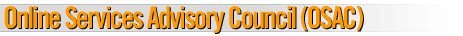 Online Services Advisory Council (OSAC)